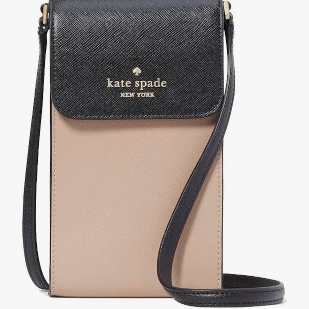 Like New Kate Spade MADISON NORTH SOUTH FLAP PHONE CROSSBODY